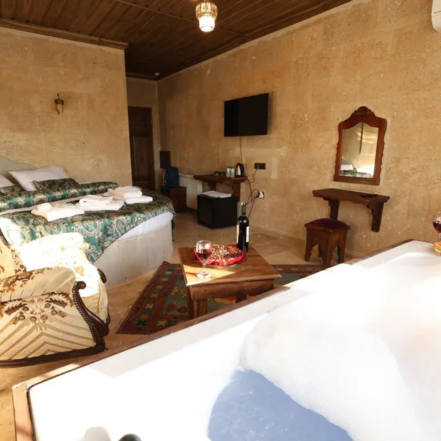 جناح بسرير كوين، Cappadocia View Hotel 1/6