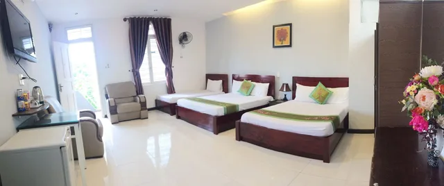 سكن مشترك مختلط عائلي بسرير كوين وسريرين كوين بإطلالة على الحديقة، QUAN QUAN HOTEL 3/5