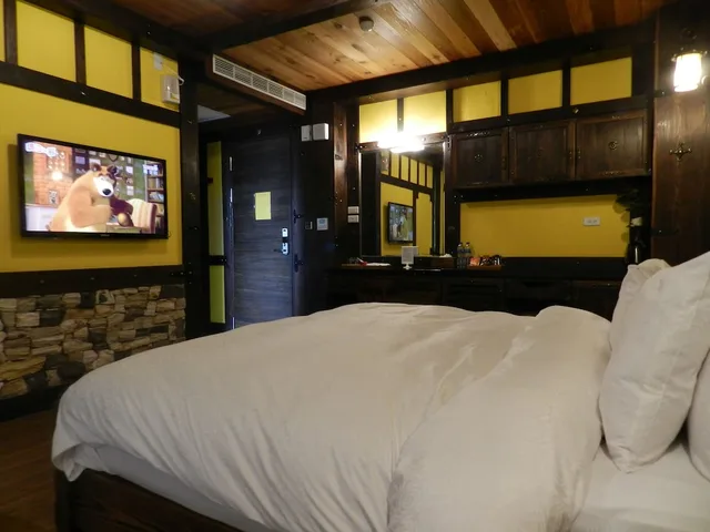 غرفة حصرية بسرير كينج بإطلالة على المدينة، Sun Moon Lake Youngquan Hotels 2/6