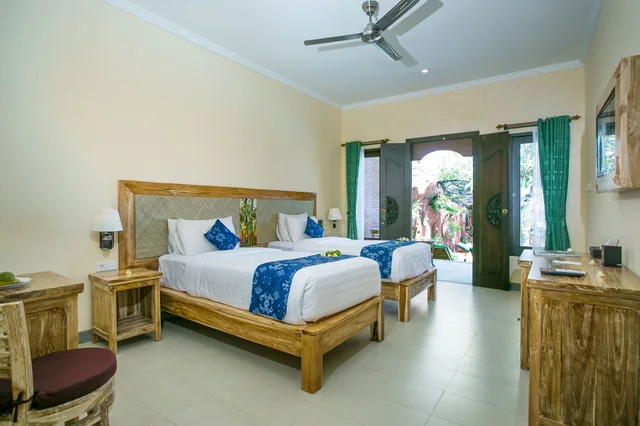 1 Bedroom, Deluxe, Garden View, Ashyana Candidasa Ex Fajar Candidasa Beach Bungalow 2/6