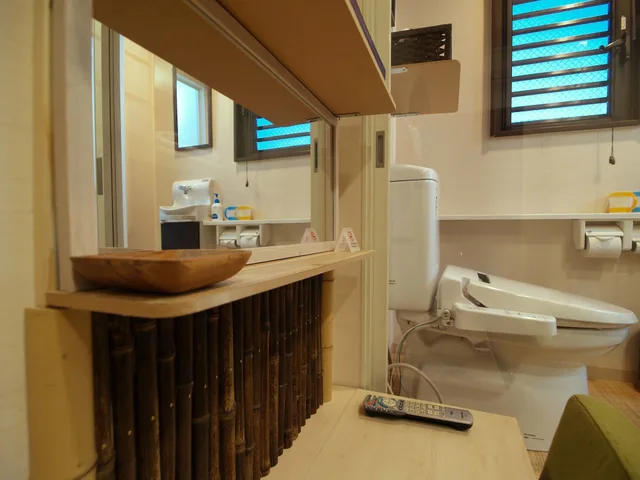 غرفة يابانية تقليدية بفراش فوتون وسرير فردي بحمام خاص، Guesthouse Narakomachi 7/8