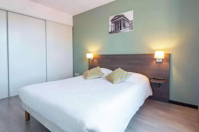 شقة بسرير مزدوج بغرفة نوم واحدة، Comfort Aparthotel Nimes Centre 4/6