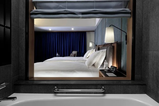 غرفة بريميوم تنفيذية بسريرين منفصلين مع دخول الصالة، Hotel Collective 5/5