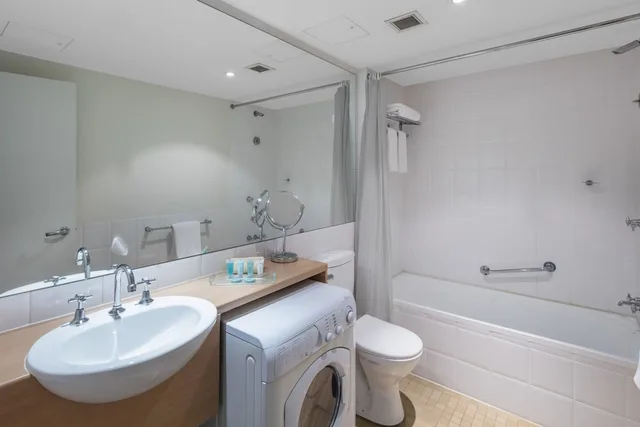 استوديو تنفيذي بسريرين منفصلين بشرفة، Nesuto Parramatta Apartment Hotel 5/5