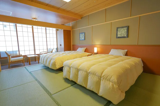 غرفة بسريرين منفصلين، YUMOTO KANKO HOTEL SAIKYO 2/6