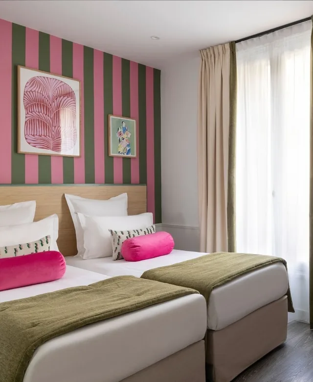 Deluxe, Twin Beds, Hotel De Saint Germain 1/6
