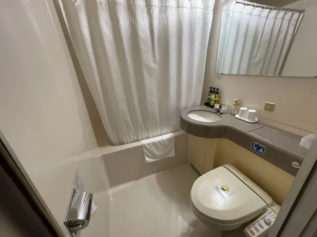 غرفة بسريرين منفصلين، Grandpark Hotel Panex Iwaki 4/4