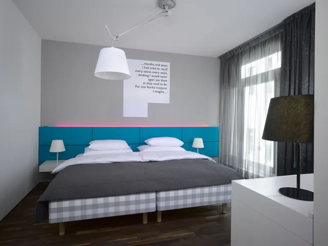 غرفة سوبيريور بسرير مزدوج أو سريرين منفصلين، Moods Boutique Hotel 1/4