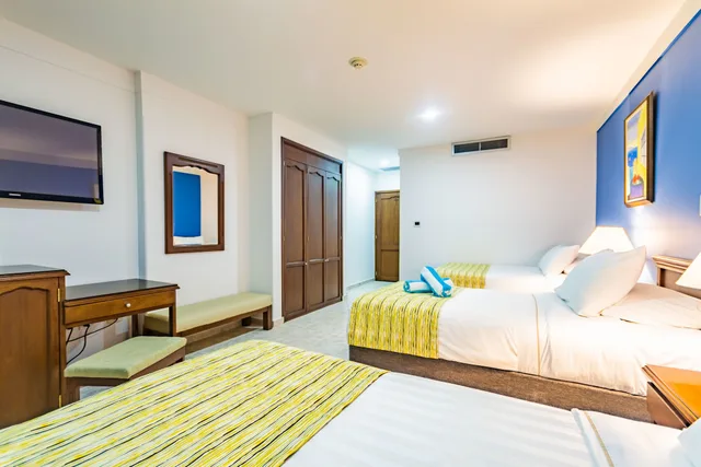 غرفة قياسية رباعية بسريرين مزدوجين، Hotel Arena Blanca By Dorado 5/10