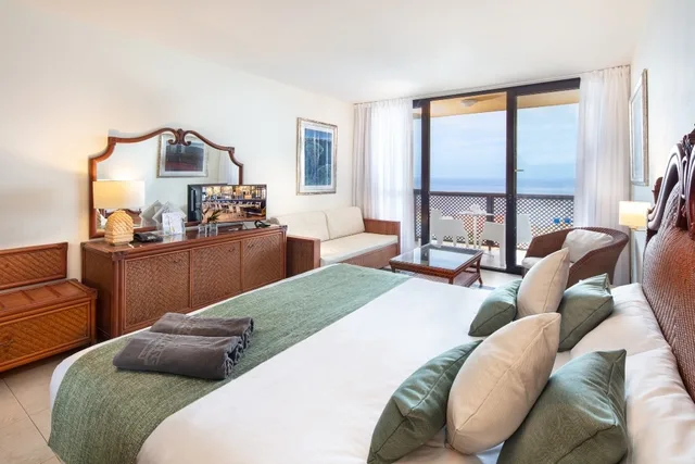 غرفة بسرير مزدوج أو سريرين منفصلين بإطلالة على البحر، La Palma Princess 3/5