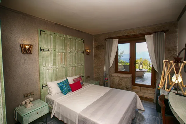 غرفة قياسية بسرير مزدوج، Assos Dionysos Hotel - Adults Only 10/10