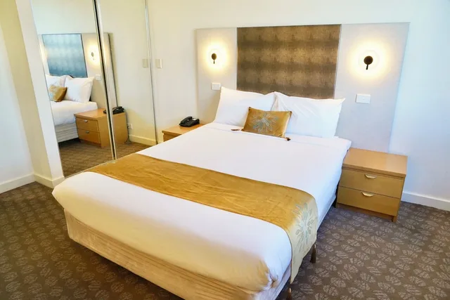 غرفة بسرير كوين، Golden Pebble Hotel 3/8