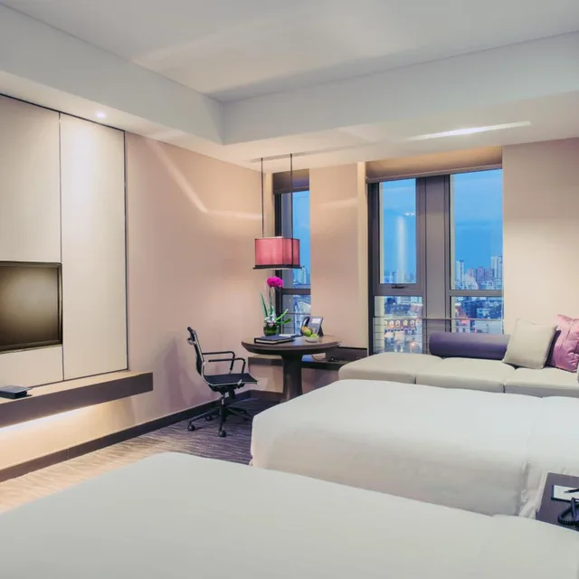 غرفة قياسية بسرير فردي، Pan Pacific Tianjin 4/5