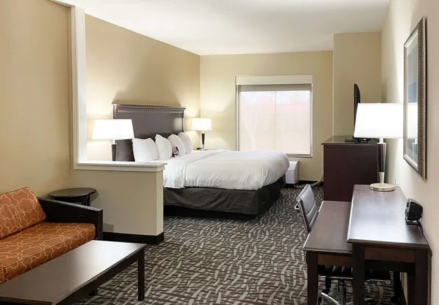جناح ديلوكس بسرير كينج مع أريكة، Comfort Suites Kings Bay Naval Base Area 2/3