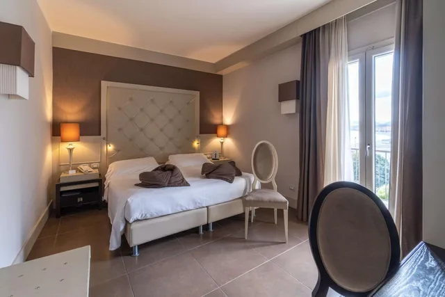 غرفة بسرير كينج بشرفة، Best Western Plus Hotel Perla Del Porto 6/10