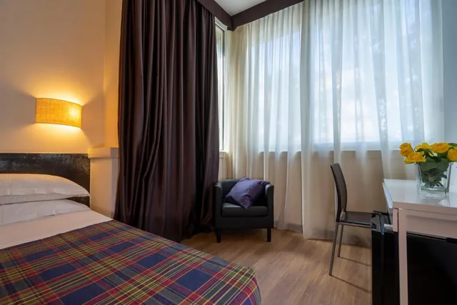 غرفة بزنس مفردة بسرير مزدوج، Hotel Cristallo Rimini 1/1