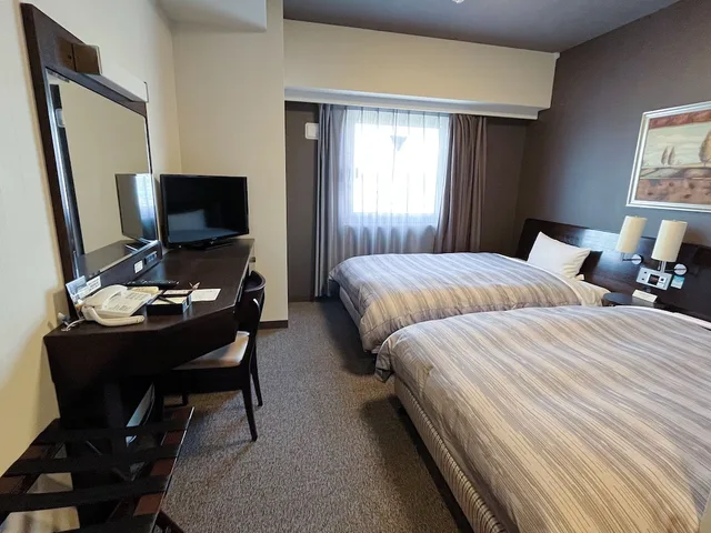 غرفة كومفورت بسريرين منفصلين، Hotel Route-Inn Natori 5/7