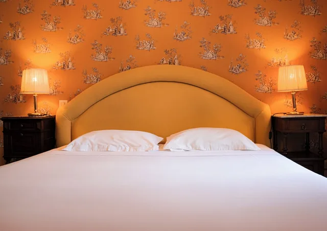 غرفة كومفورت بسرير كوين، Hôtel La Villa Fleurie 7/10