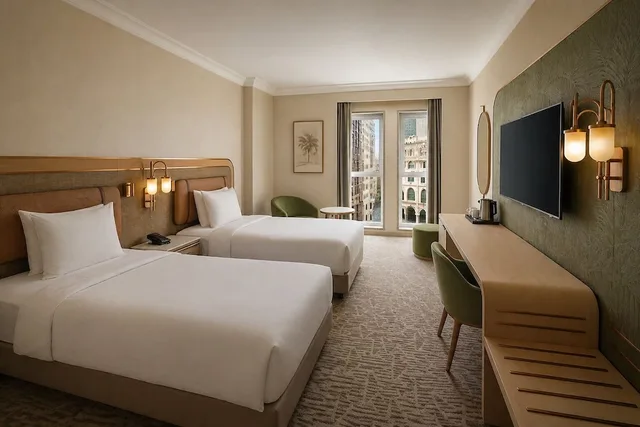 غرفة متصلة عائلية بسرير كينج وسريرين منفصلين، Diyar Ajwa, Tapestry Collection by Hilton 4/10