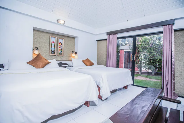 غرفة قياسية بسريرين كوين، Visa Lodge 1/2