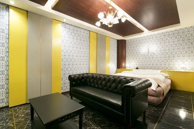 غرفة قياسية بسرير كينج، Hotel Luna Sennan - Adult Only 3/4
