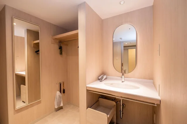 غرفة بسريرين منفصلين في المبنى الرئيسي لذوي الإعاقة، Richmond Hotel Sendai 6/8