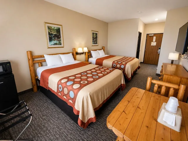 غرفة أساسية بسريرين كوين، Knights Inn New Florence 5/10