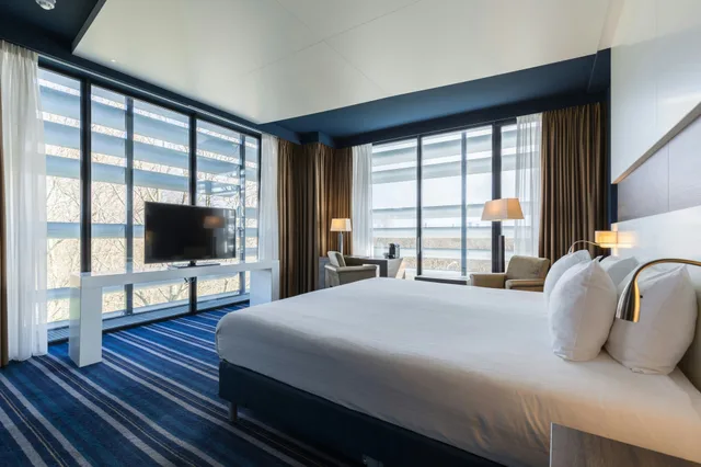 غرفة ديلوكس بسرير كينج، Leonardo Royal Hotel Den Haag Promenade 6/9