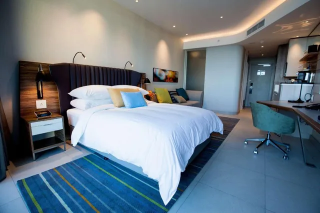 استوديو بإطلالة على البحر بشرفة، RADISSON BLU HOTEL & RESIDENCE, MAPUTO 4/8