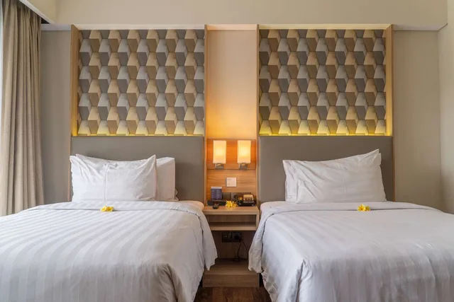 غرفة ديلوكس بسريرين منفصلين للمدخنين، Best Western Kamala Jimbaran 1/4
