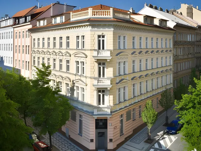 جناح بزنس بسرير كينج مع أريكة، Mamaison Residence Belgicka 1/1