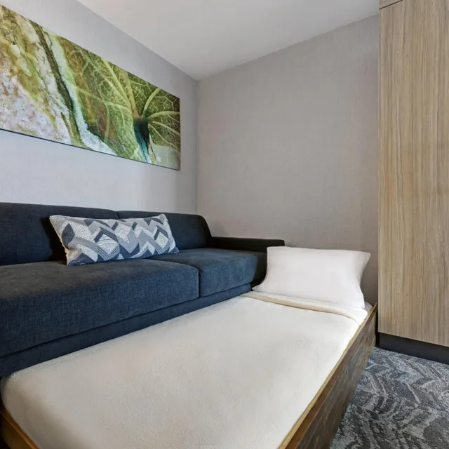 غرفة بسرير كينج مع سرير سحّاب إضافي مع أريكة، SpringHill Suites by Marriott Palm Desert 1/9