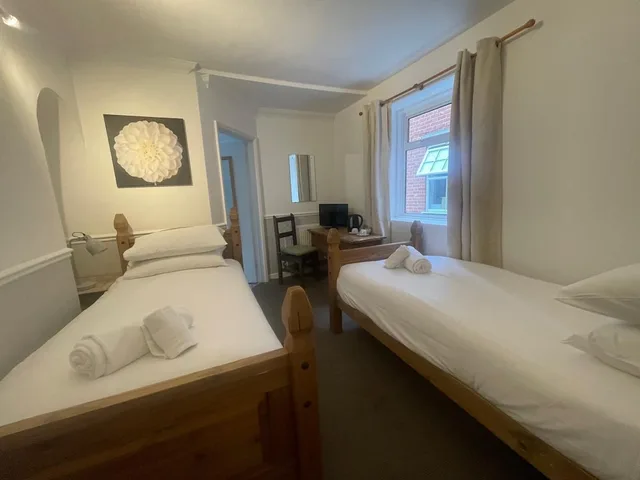 غرفة قياسية بسريرين منفصلين، Central Hotel 1/8