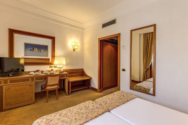 غرفة مفردة بسرير مزدوج، Pinewood Hotel Rome 7/8