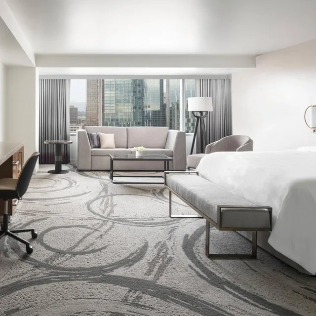 Junior Suite, King Bed, Jw Marriott Los Angeles L A Live 1/3