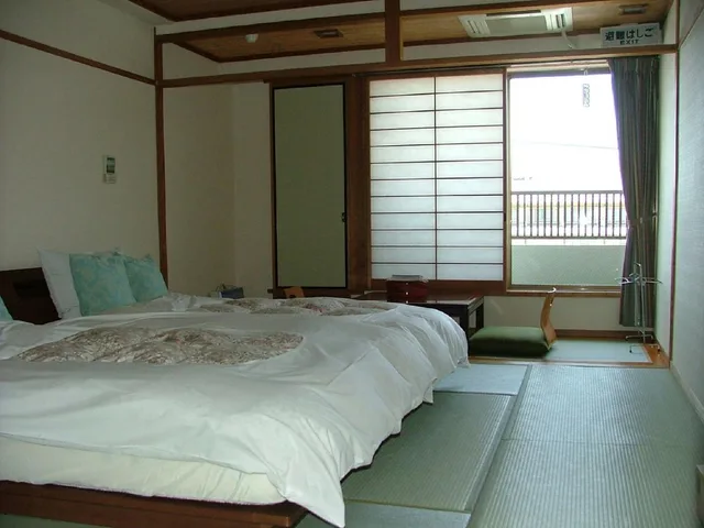 Semi Western, Style, Twin Beds, Main Building, Miyajima Hotel New Kotobuki 1/1