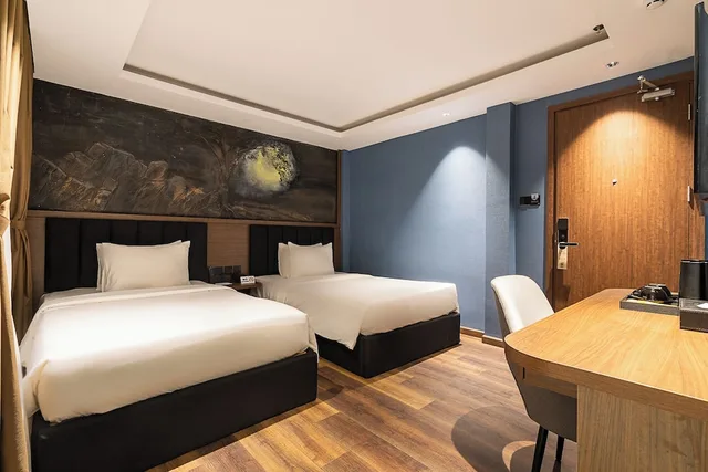 Inner, Deluxe, Twin Beds, with View, Bathtub، Nicecy Hotel Suites Spa 7/10