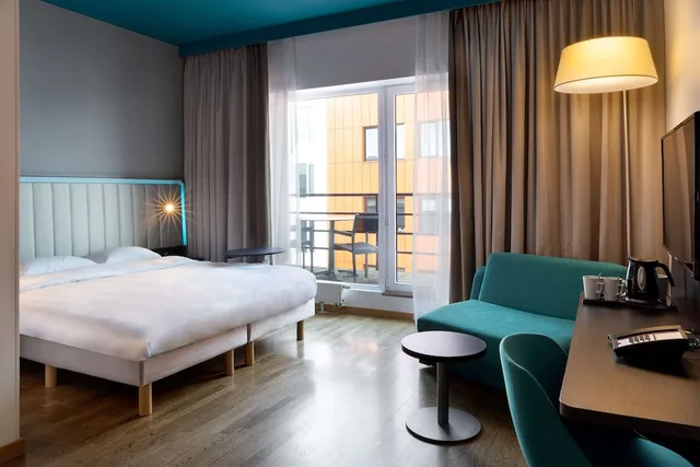 غرفة سوبيريور بسرير كينج بشرفة، Park Inn By Radisson Central Tallinn 7/10