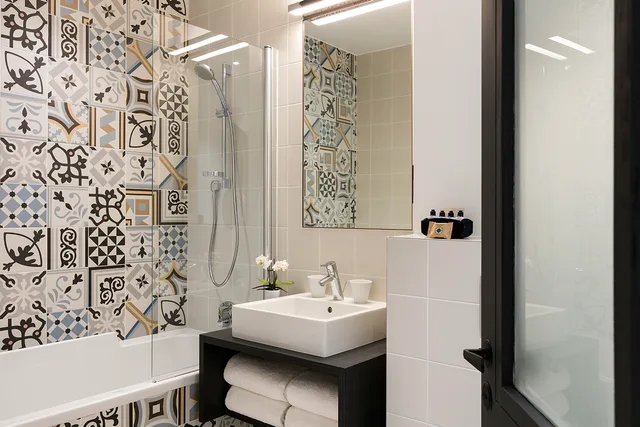 غرفة ديلوكس بسرير مزدوج، Hotel Square Louvois 3/3