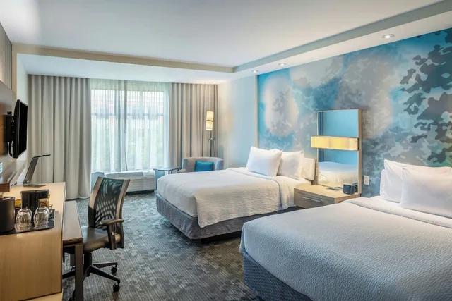 غرفة بسريرين كوين لذوي الإعاقة، Courtyard By Marriott Columbus Osu 1/4
