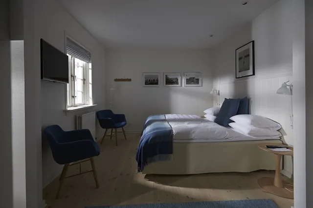 غرفة بسريرين منفصلين بحمام خاص في الملحق، Ruths Hotel 2/6