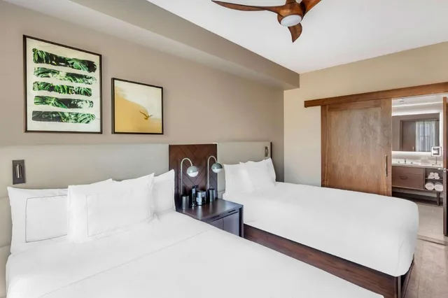 1 Bedroom, Ocean, 2 Double Beds, Accessible، Hilton Grand Vacations Club Maui Bay Villas 1/1