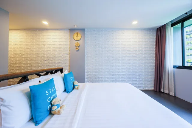غرفة ديلوكس بسرير مزدوج أو سريرين منفصلين، Cross Vibe Chiang Mai Decem 2/10