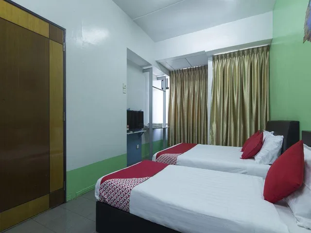 جناح ثلاثي بسرير كوين وسرير فردي، Hotel O Purple Town 1/1