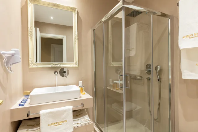جناح ركني بشرفة، Athens Mansion Luxury Suites 10/10