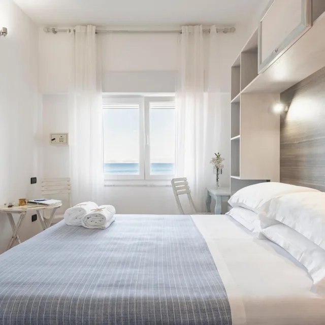 غرفة قياسية بسرير مزدوج بإطلالة على البحر، La Caletta Hotel 2/10