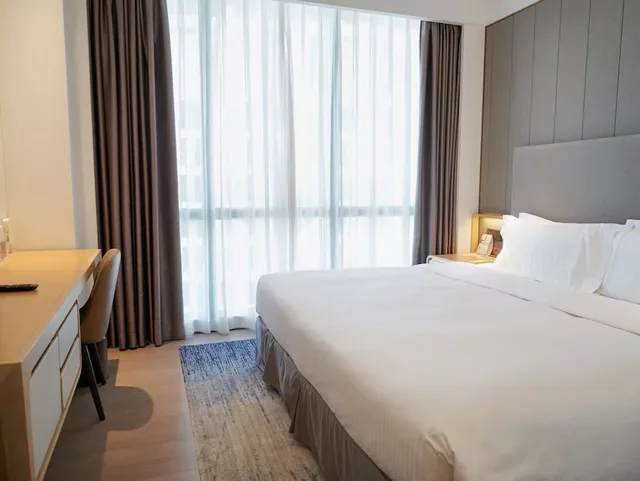 غرفة ديلوكس بسريرين كينج بغرفتي نوم، Ascott Raffles City Chongqing 1/10
