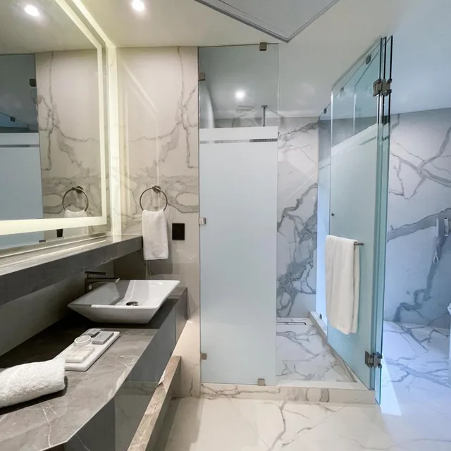 غرفة بسريرين منفصلين بإطلالة على الجبل، Safi Royal Luxury Metropolitan 5/5