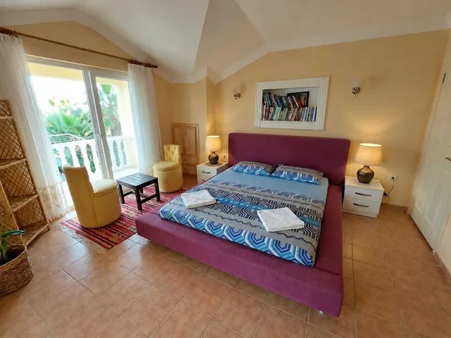 فيلا بسريرين مزدوجين بـ5 غرف نوم مع أريكة، Dalyan Palace 1/10