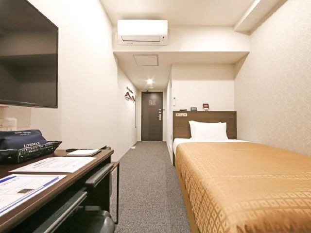 غرفة بسرير نصف مزدوج، Hotel Livemax Chiba-Chuo Ekimae 5/6
